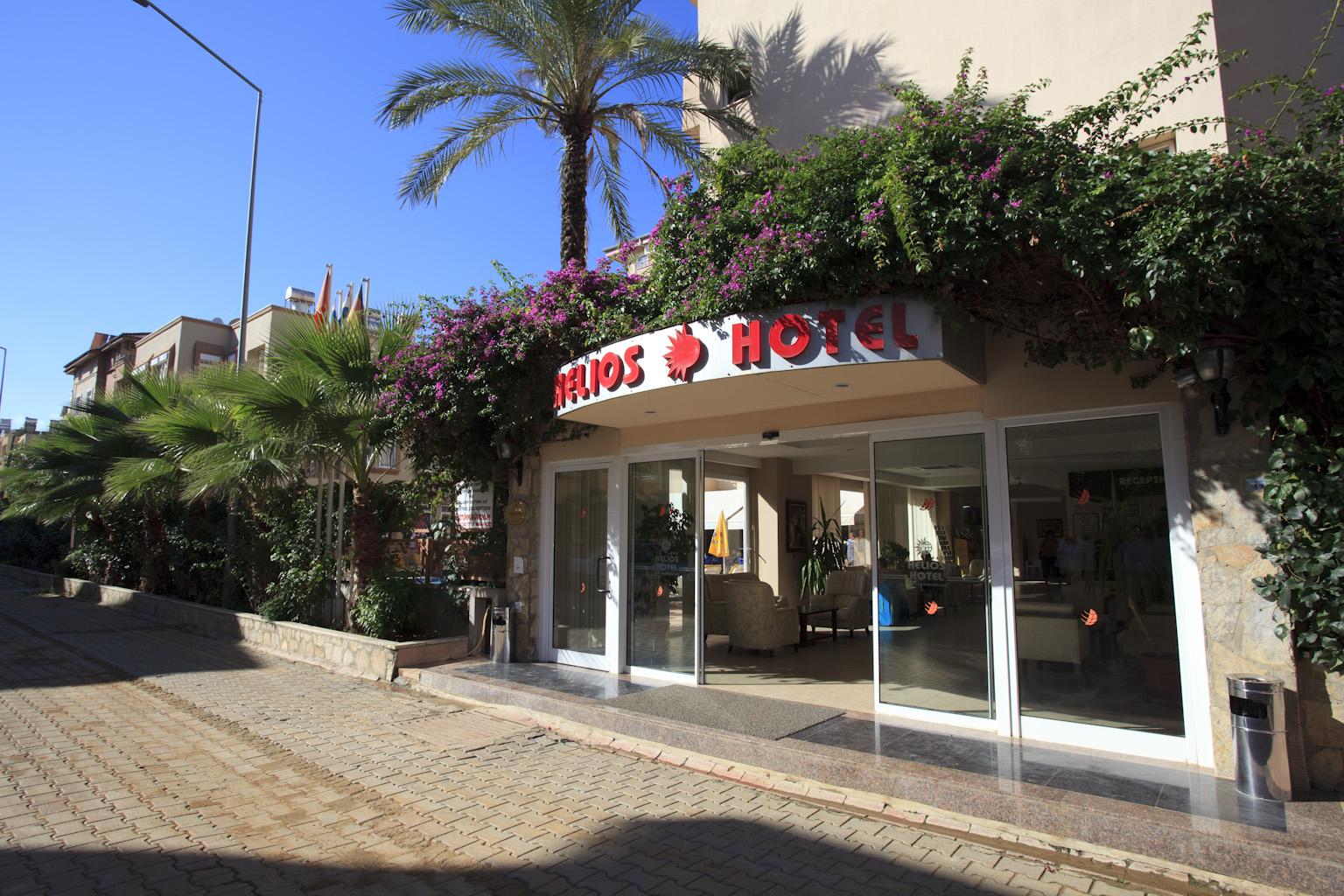 Helios Hotel Side Exterior photo